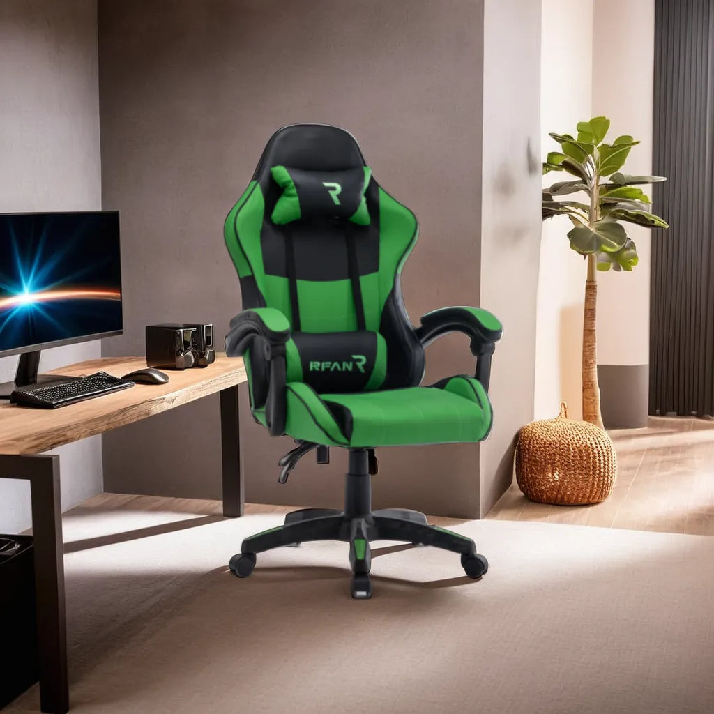 Scaun De Gaming Tron Thrones Green-Black Boc-730 Chairs