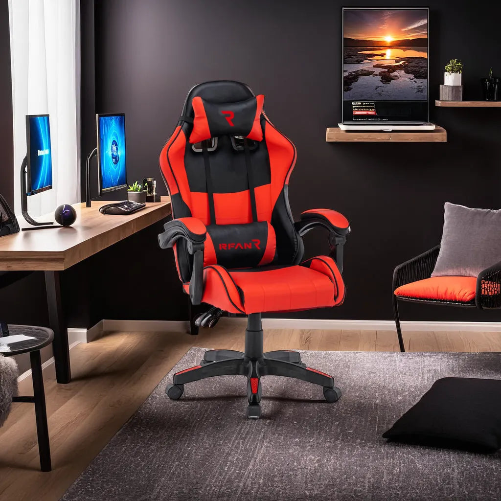 Scaun De Gaming Tron Thrones Red-Black Boc-730 Chairs