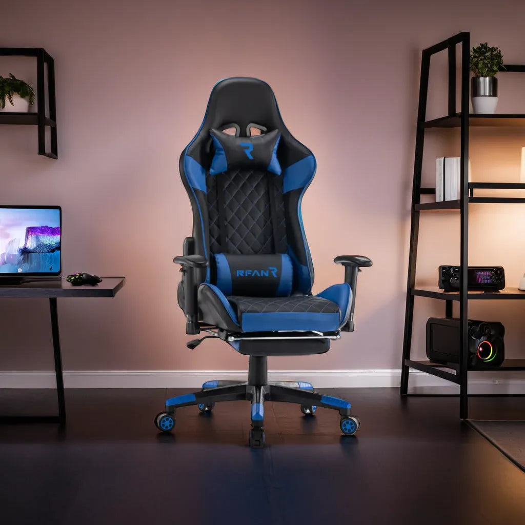 Scaun De Gaming Galacticglide Blue Wf-6039 Gaming Chairs