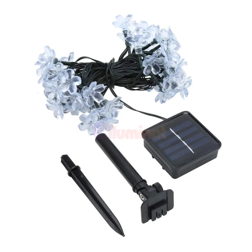 Instalatie Led Flowers Liniara Solara 50 Led-Uri 6.5M