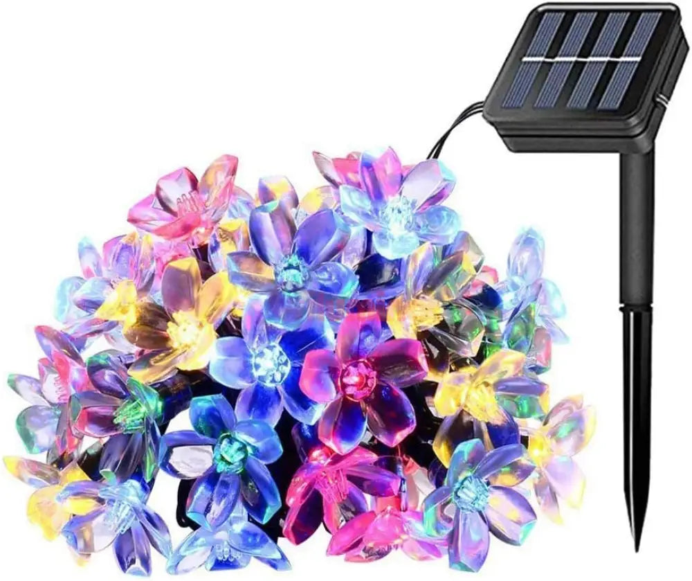 Instalatie Led Flowers Liniara Solara 50 Led-Uri 6.5M