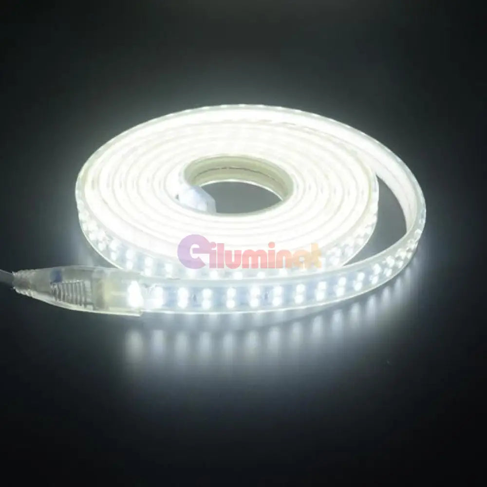 Kit Complet Banda Led 2835 2 Randuri 220V - 16W/Ml Strips