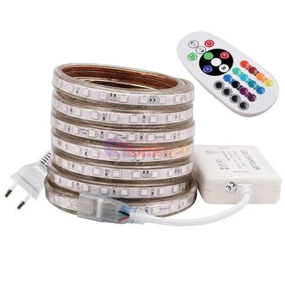 Kit Complet Banda Led 5050 1 Rand Rgb 220V Strips