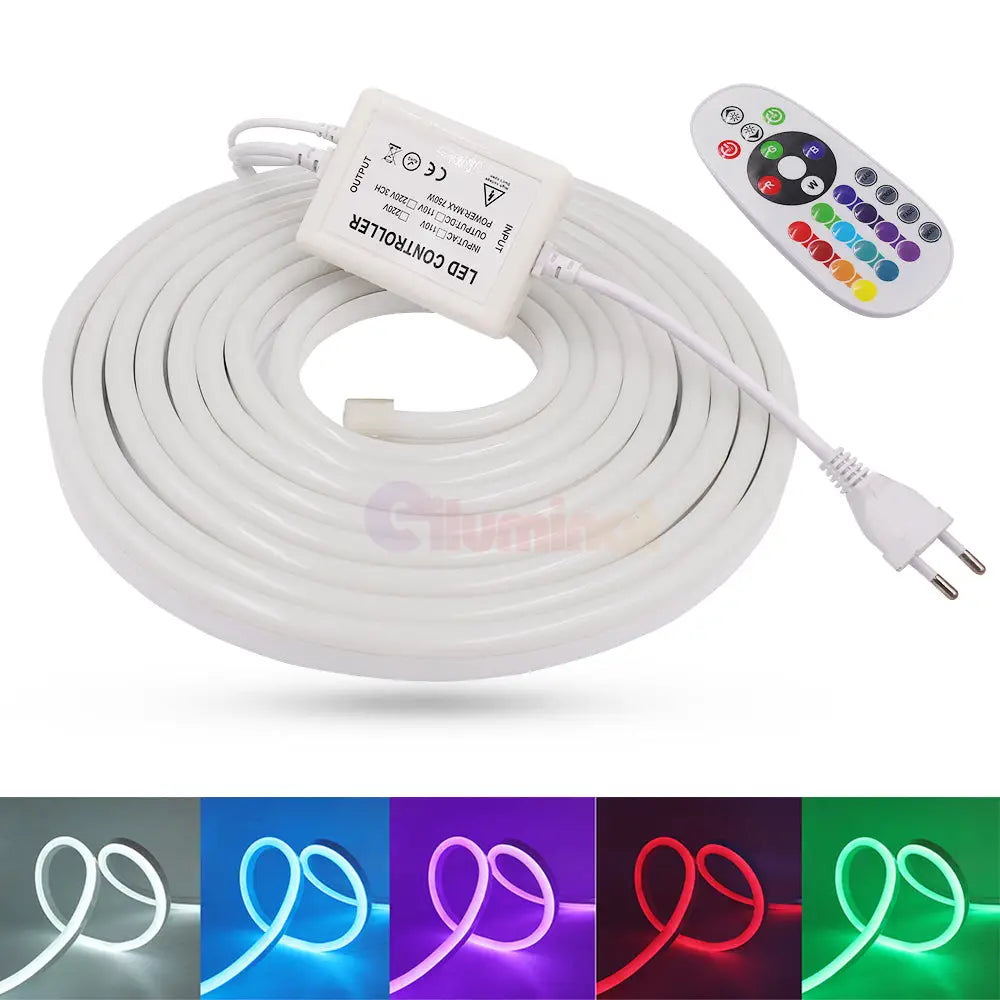 Kit Complet - Neon Flex Led Rgb 220V Strips