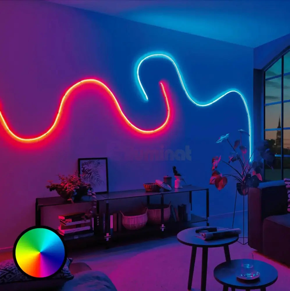 Kit Complet - Neon Flex Led Rgb 220V Strips