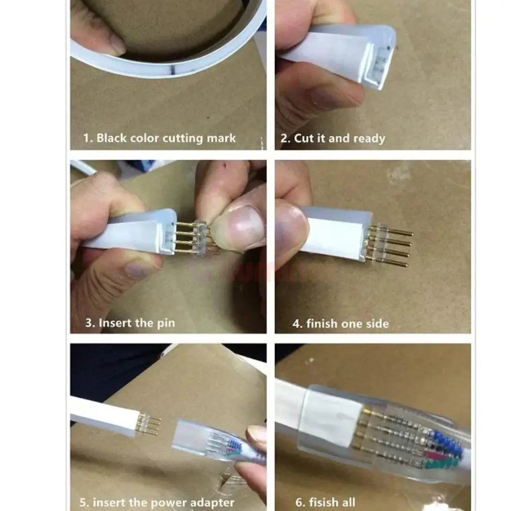 Kit Complet - Neon Flex Led Rgb 220V Strips