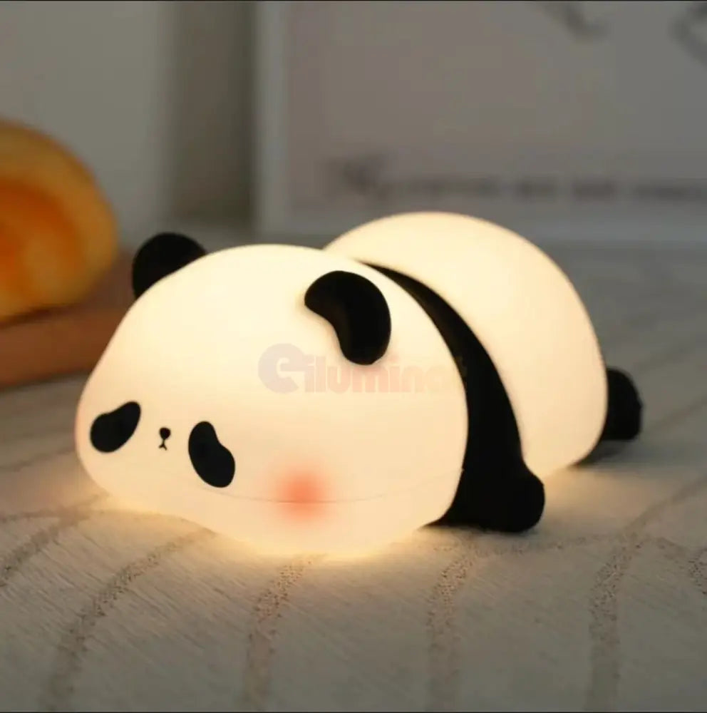 Lampa de Veghe LAZY PANDA Portabila LED RGB