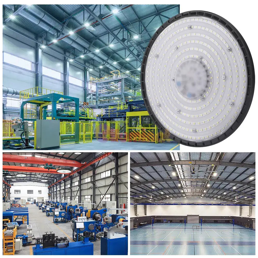 Lampa Led 100W Iluminat Industrial Ufo Slim Hi Bay