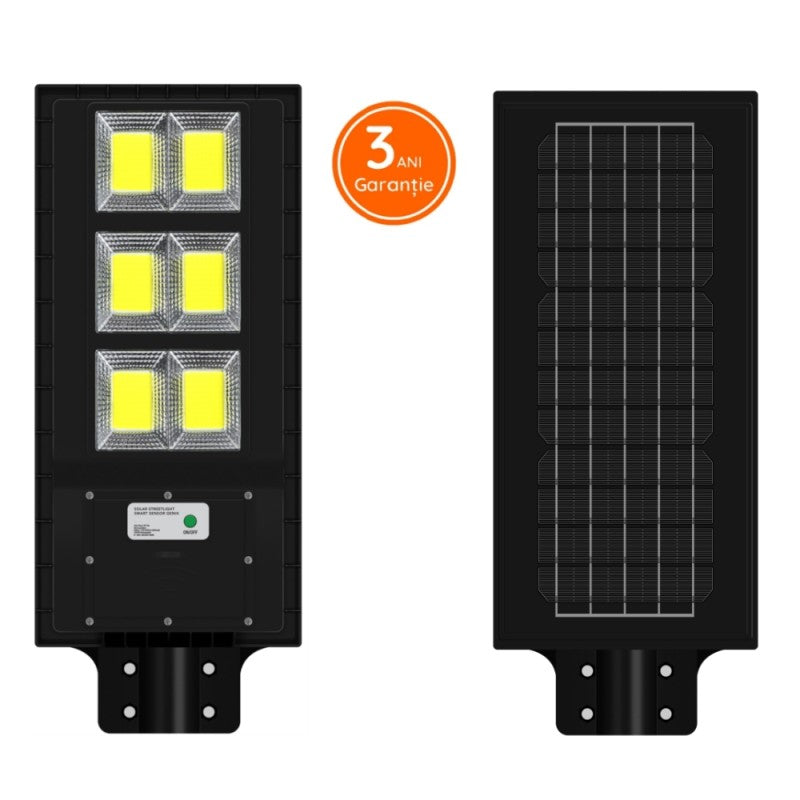 Lampa Led 300W Solara Cob Senzor Miscare Premium Street Light
