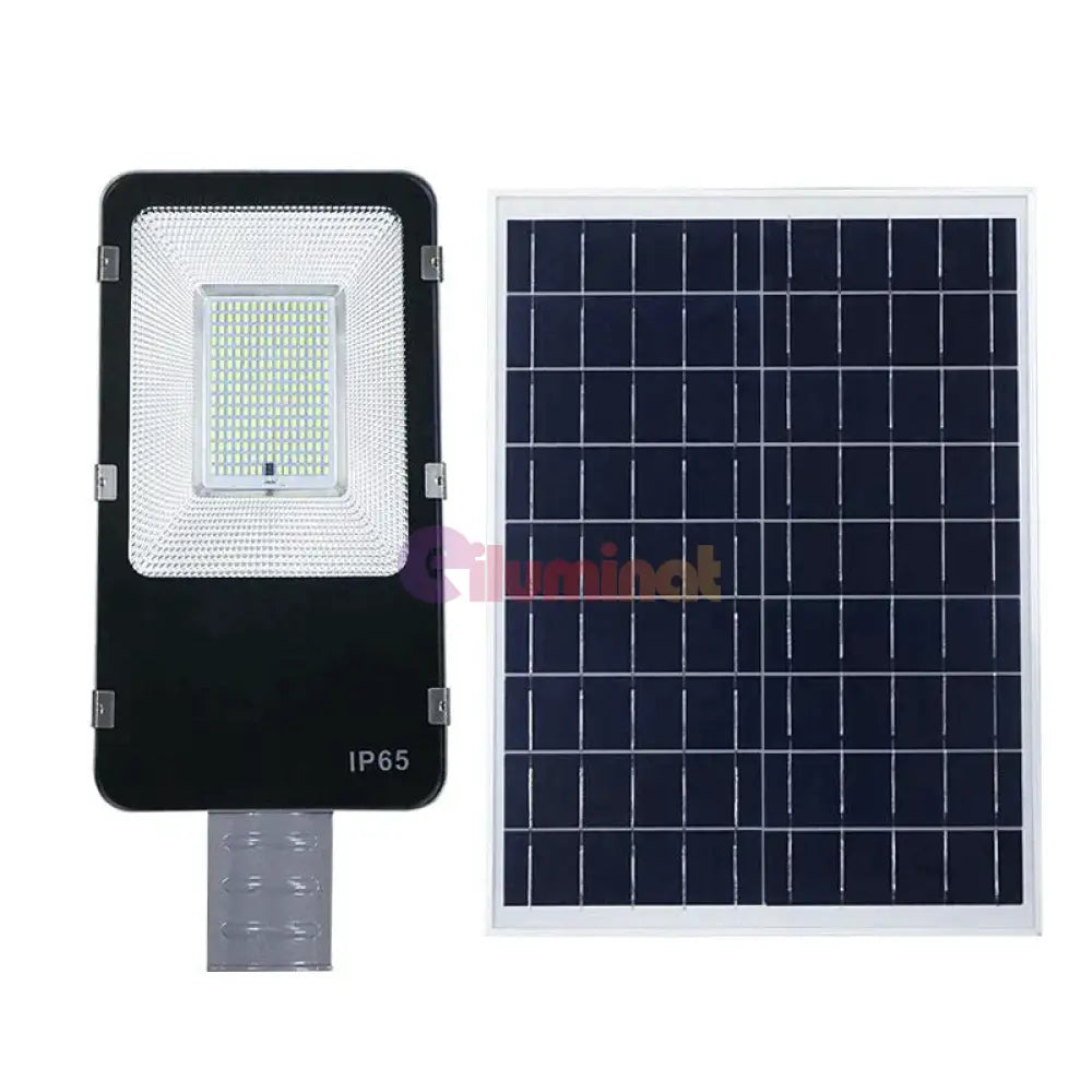 Lampa Led 300W Smd Iluminat Stradal Solara Cu Brat Inclus Telecomanda Solar Lamp