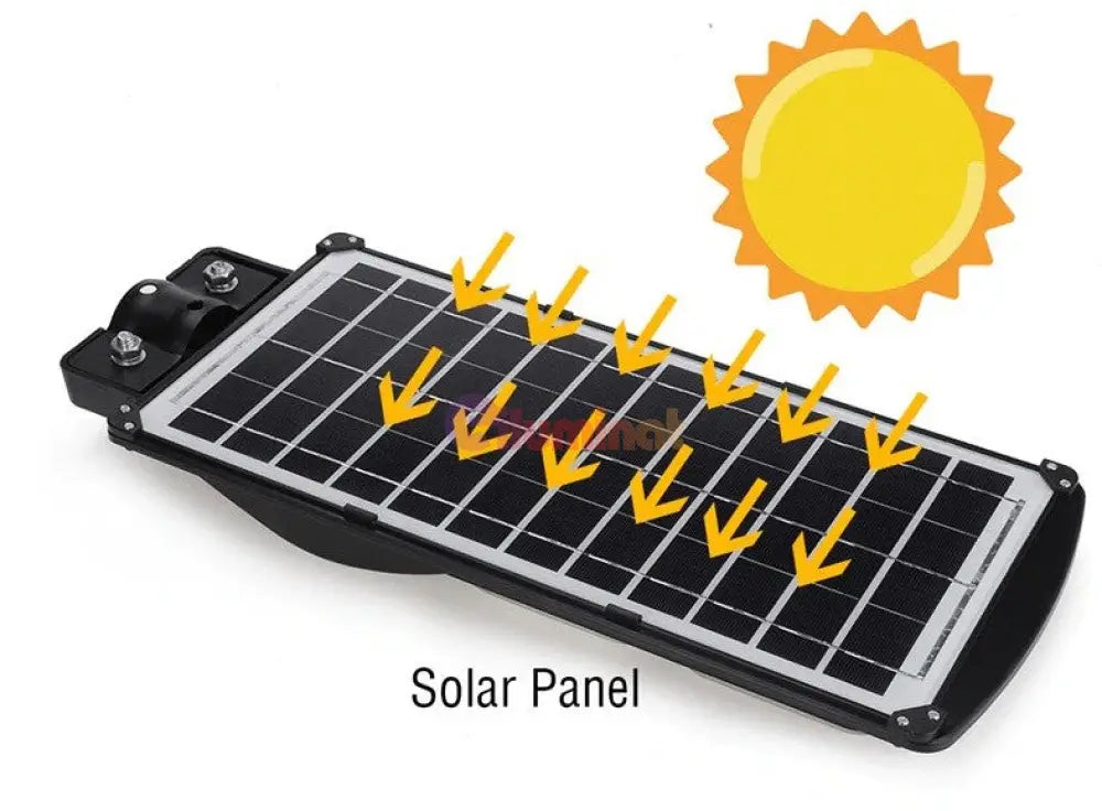 Lampa Led 60W Solara Slim Senzor Miscare + Telecomanda Solar Lamp