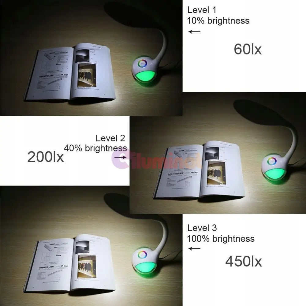 Lampa Led Birou Rgb Flexibila Desk Lamp