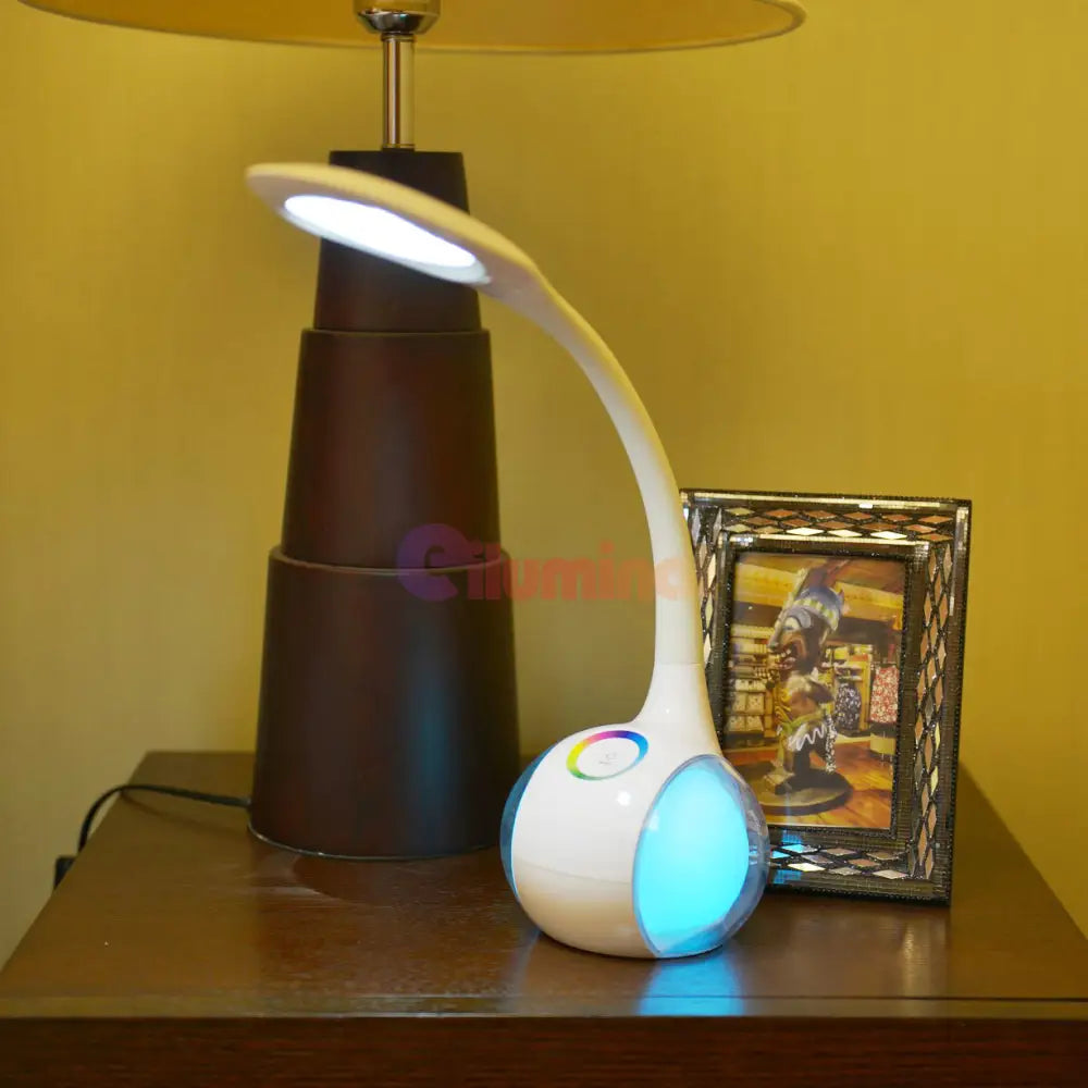 Lampa Led Birou Rgb Flexibila Desk Lamp