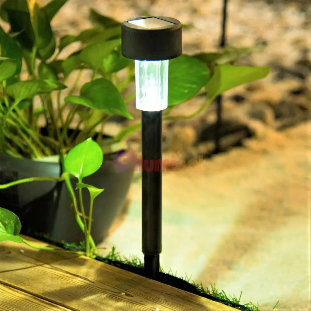 Lampa Led Solara De Gradina Pluton Solar Lamp