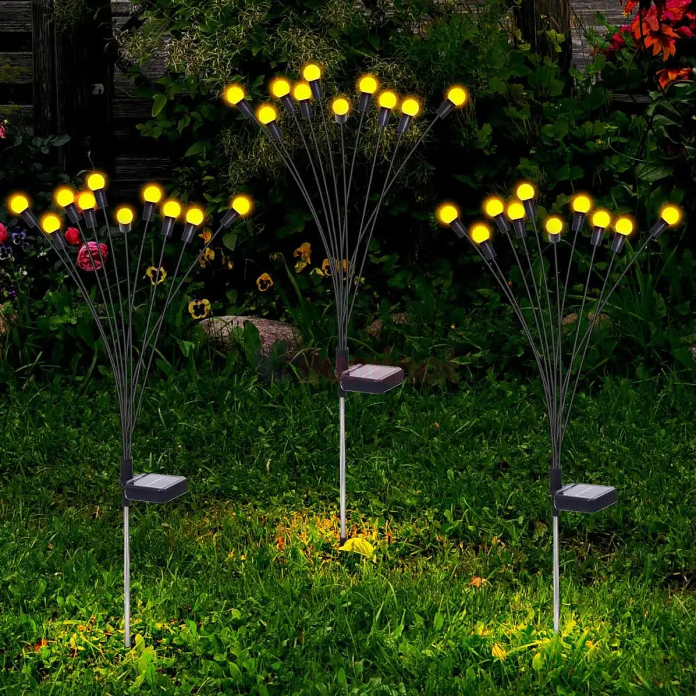 Lampa Led Solara Fireflys - Set 2 Buc Landscape Pathway Lighting