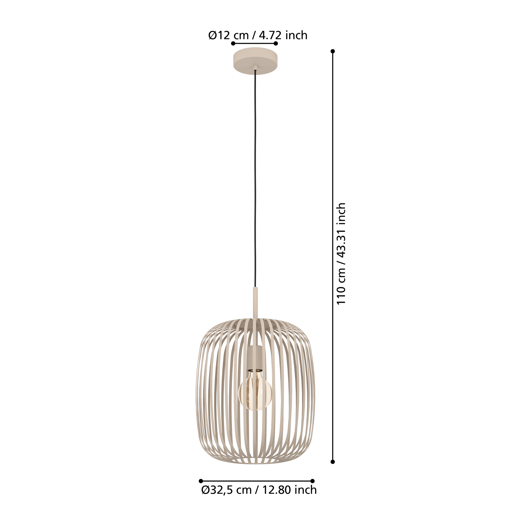 Lampa Suspendata ROMAZZINA EGLO 900496 SUSPENDATE Chandeliers
