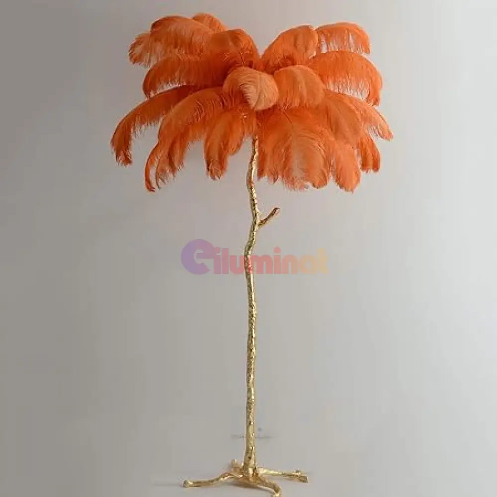 Lampadar Baroque Luxury Feathers Colors