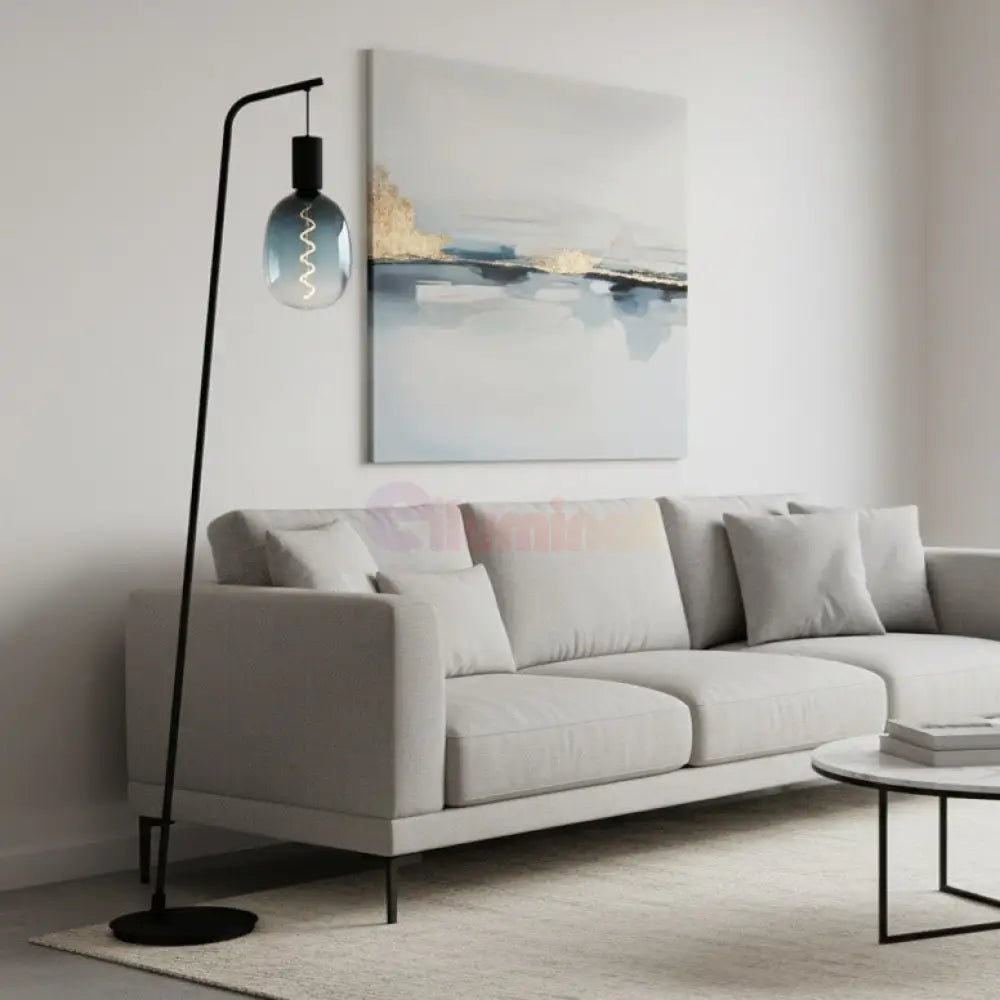 Lampadar CRANLEY Black 170CM Eglo