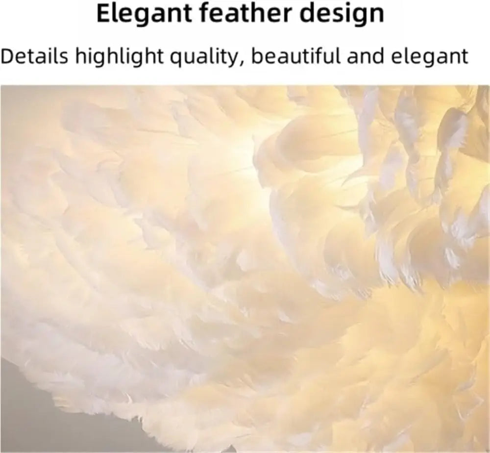 Lampadar Luxury Feather GOLD 160cm floorlamp