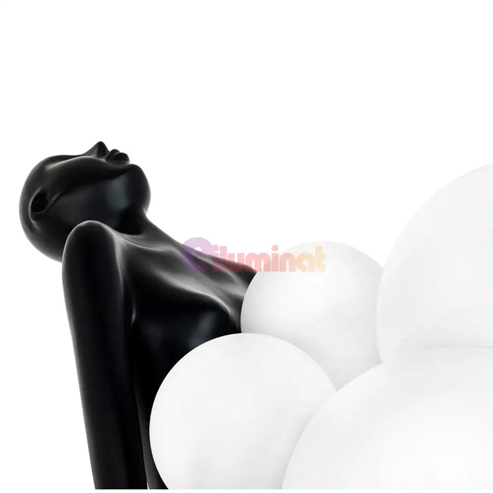 Lampadar Luxury OMNIO Black 180cm