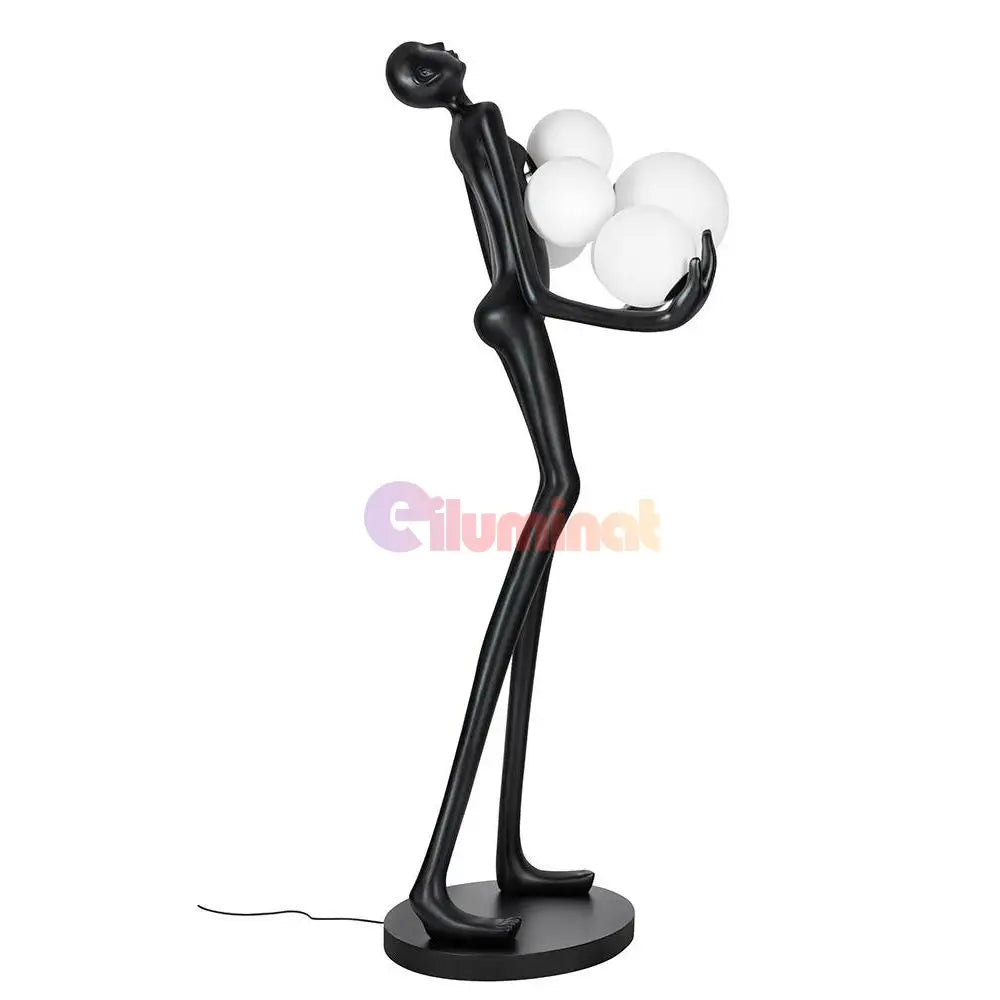 Lampadar Luxury OMNIO Black 180cm