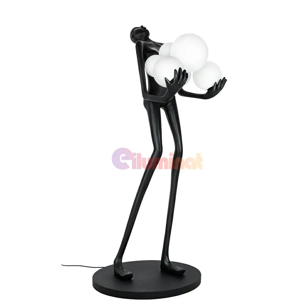 Lampadar Luxury OMNIO Black 180cm