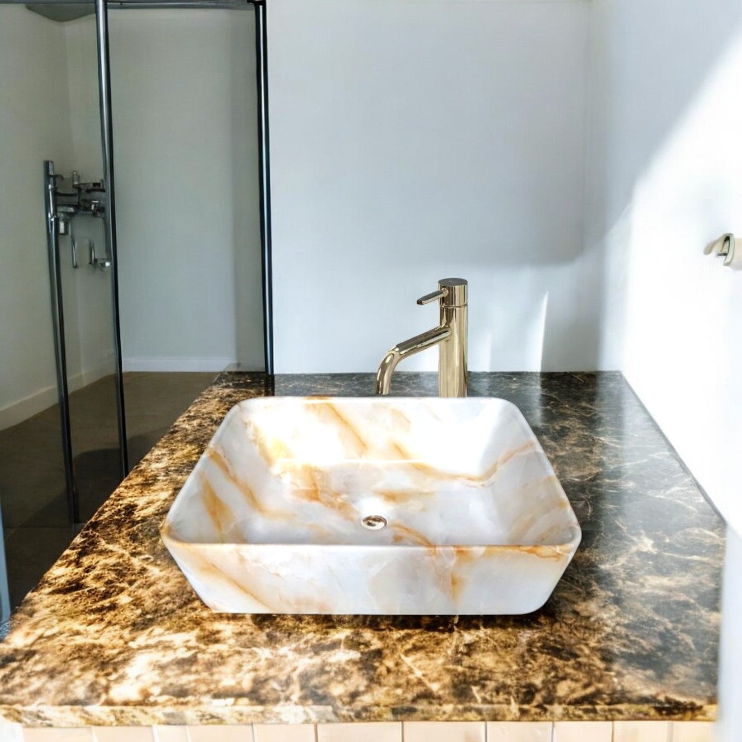 Lavoar Aplicat Luxury Line 48X37Cm G763 Bathroom Sink