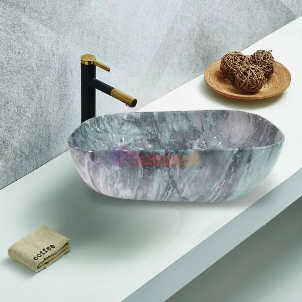 Lavoar Aplicat Luxury Line 45.5X32Cm G765 Bathroom Sink