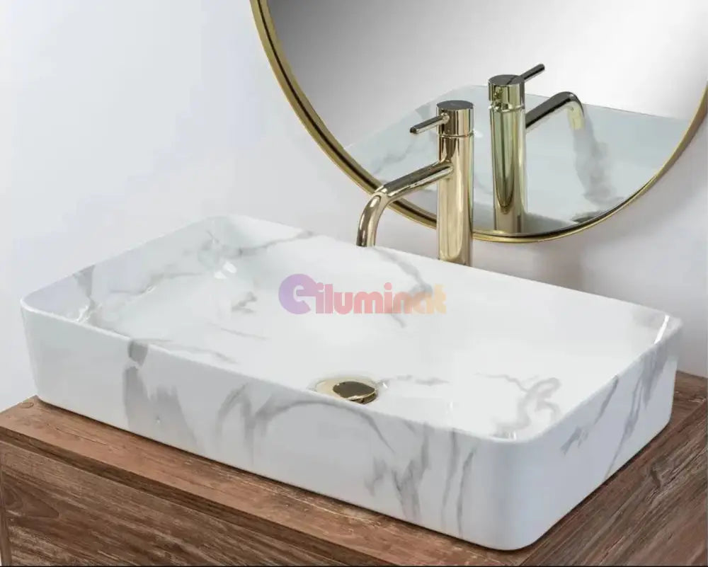 Lavoar Aplicat Luxury Line 60X35Cm G755 Bathroom Sink