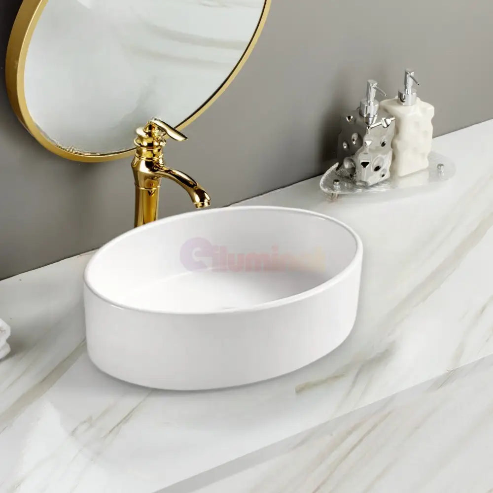 Lavoar Aplicat Modern Line 50X35.5Cm Hy-4003 Bathroom Sink