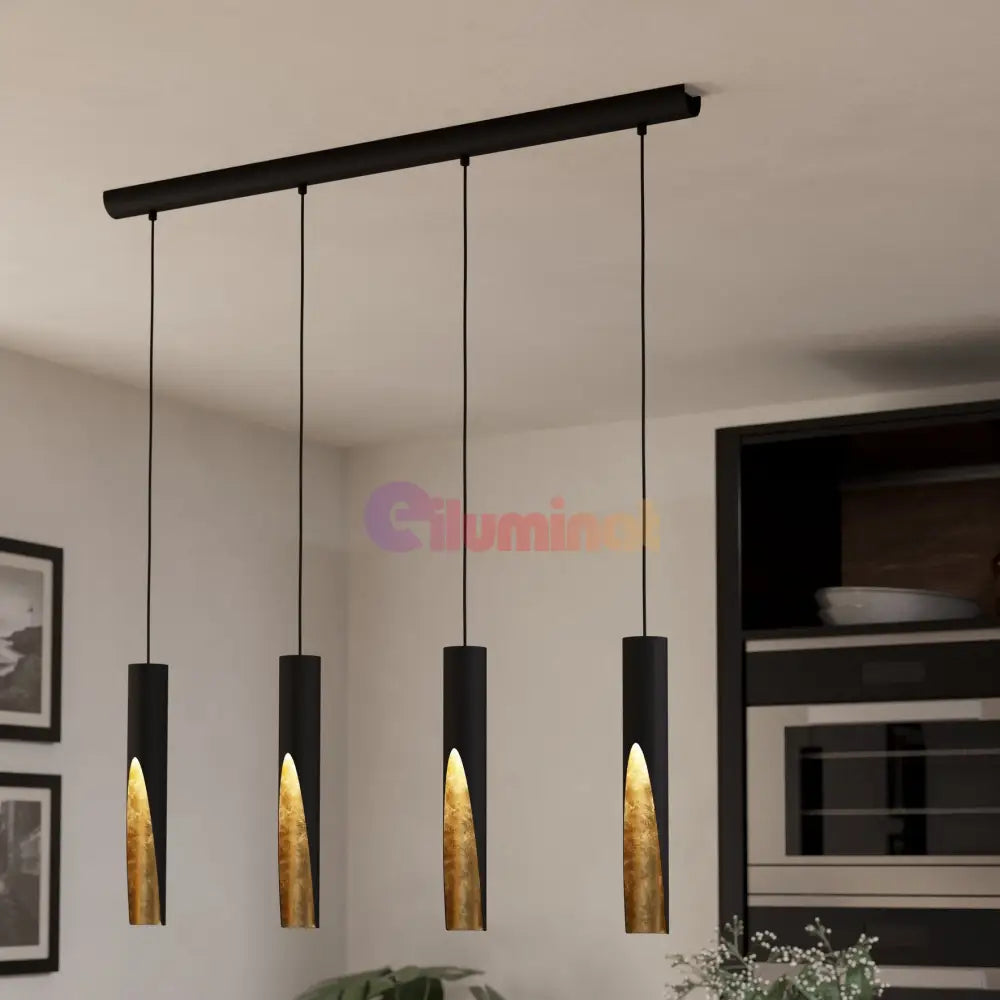 Lustra LED BARBOTTO 900873 NEAGRA / SUSPENDATE Lighting