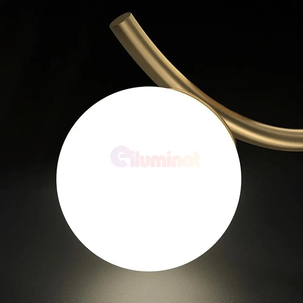 Lustra Abajur 2xE27 Gold Elegance AURIE / ABAJUR Chandeliers