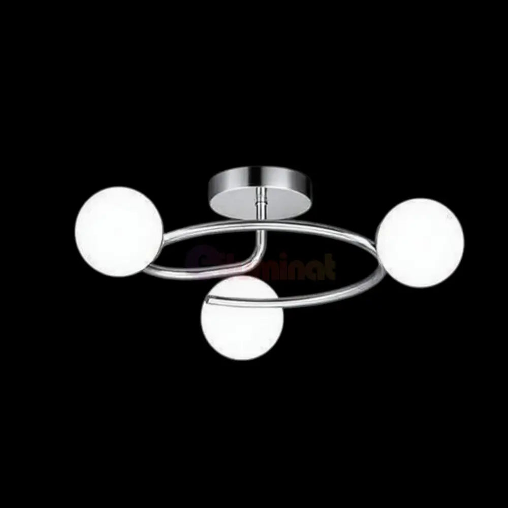 Lustra Abajur 3xE27 Chrome Elegance CHROME / ABAJUR Chandeliers