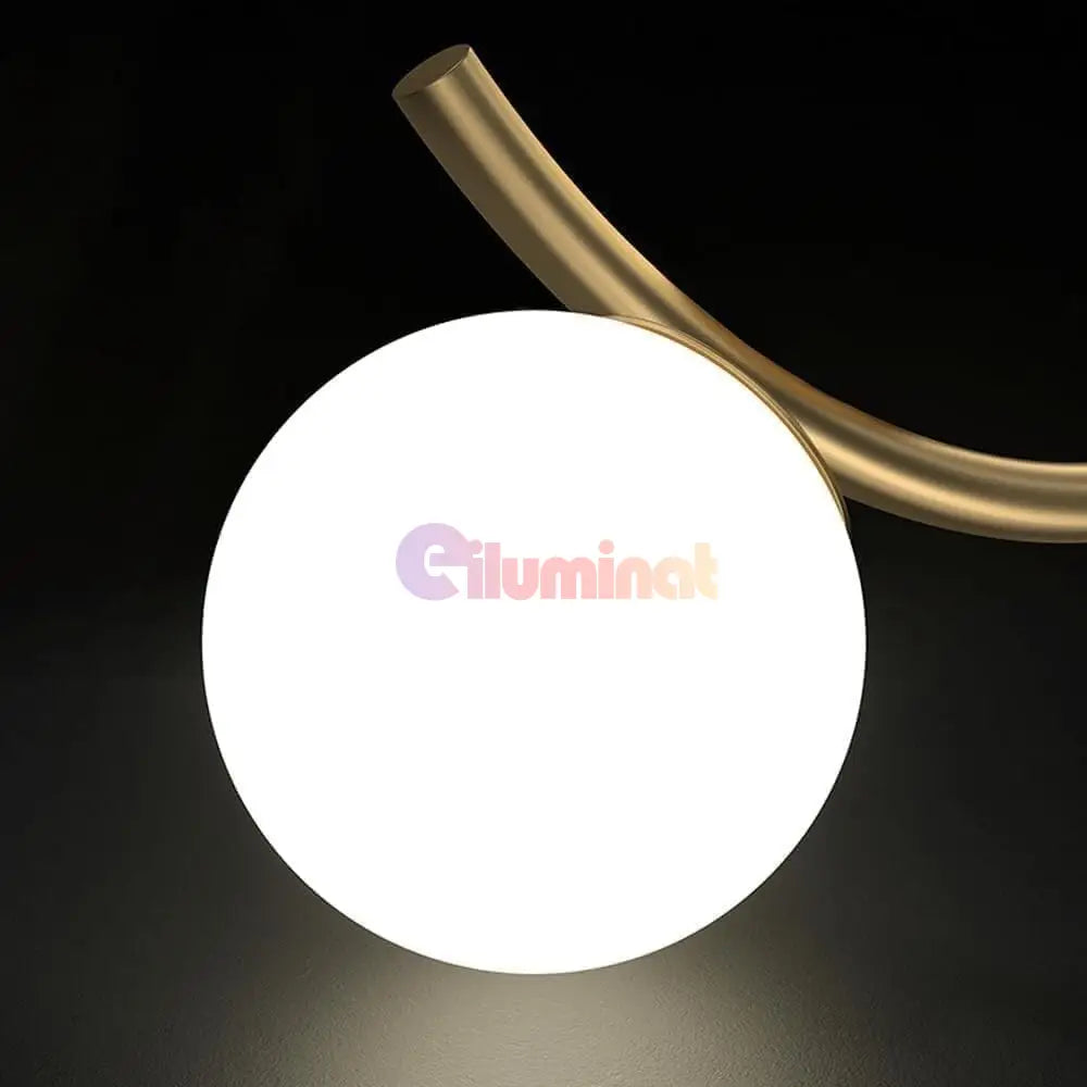 Lustra Abajur 3xE27 Gold Elegance AURIE / ABAJUR Chandeliers