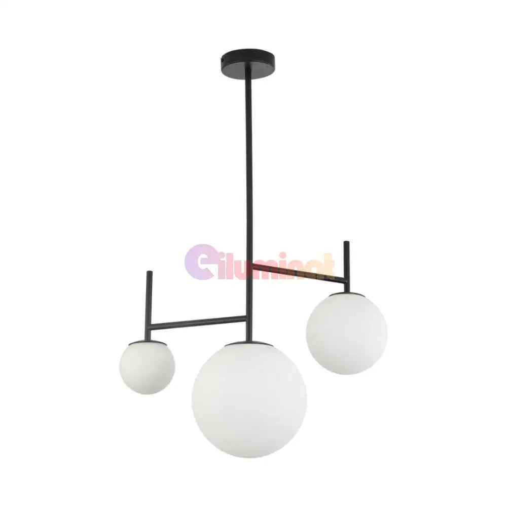 Lustra Abajur 3xG9 Black BLACK / ABAJUR Lighting Fixtures