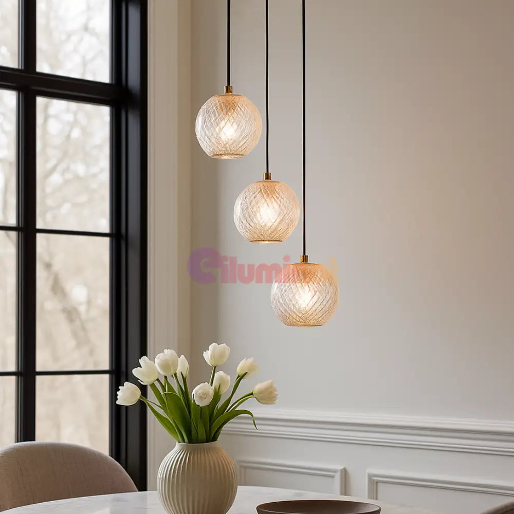 Lustra Abajur 3xG9 Gold AURIE / ABAJUR Lighting Fixtures
