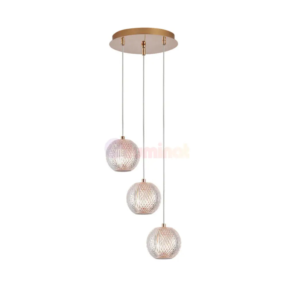 Lustra Abajur 3xG9 Gold AURIE / ABAJUR Lighting Fixtures