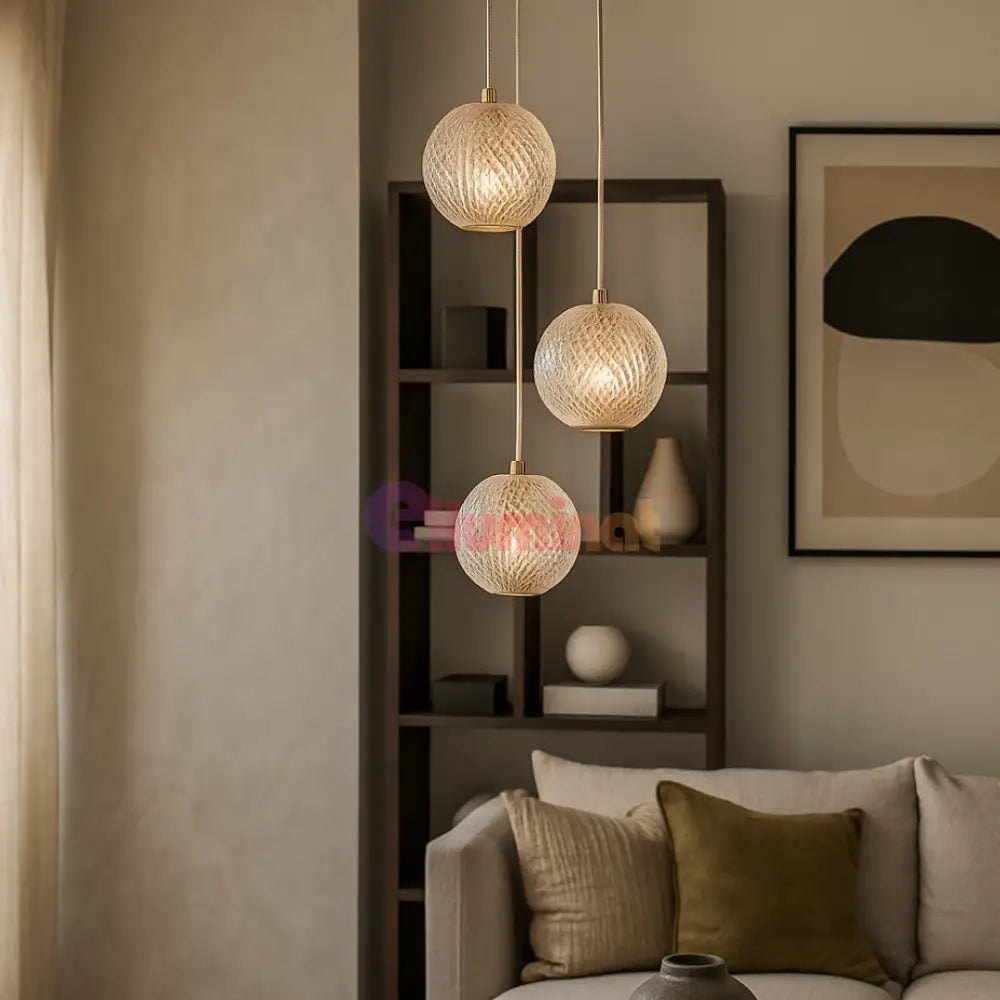 Lustra Abajur 3xG9 Gold AURIE / ABAJUR Lighting Fixtures