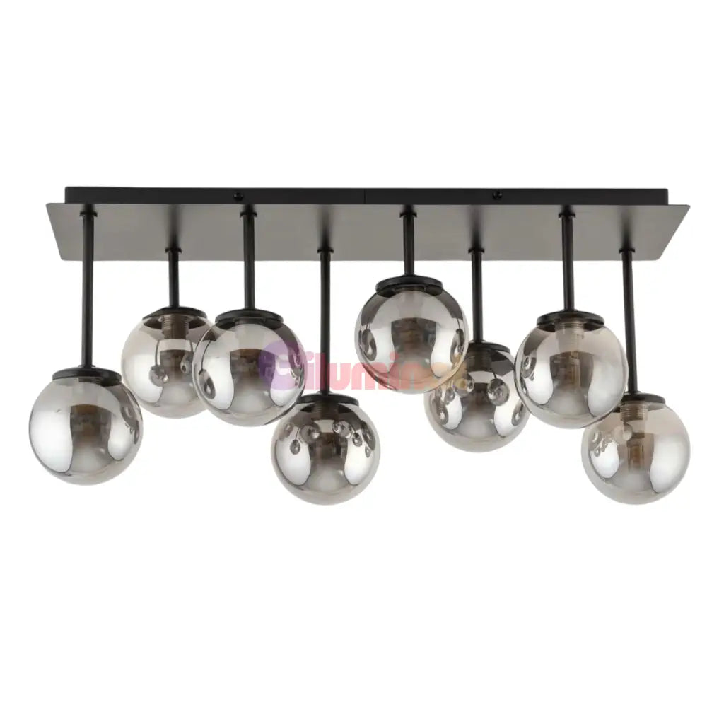 Lustra Abajur Fumuriu Black Rivendell NEAGRA / ABAJUR Chandeliers