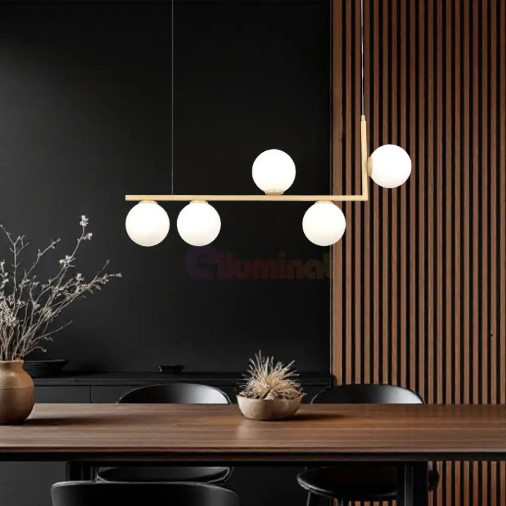 Lustra Abajur 5xG9 Nordic Glow - 8873-5 AURIU / ABAJUR Chandeliers