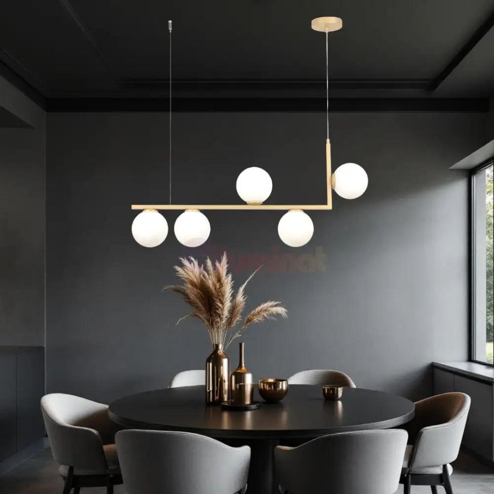 Lustra Abajur 5xG9 Nordic Glow - 8873-5 AURIU / ABAJUR Chandeliers