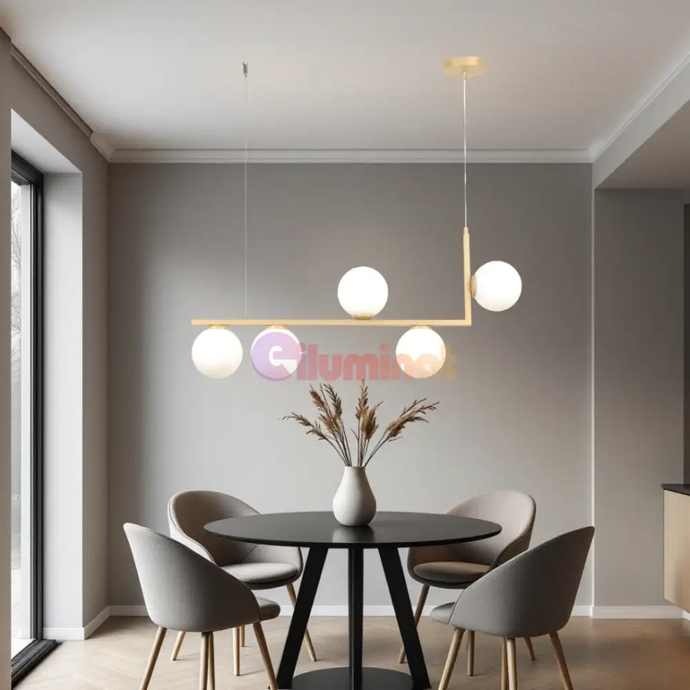 Lustra Abajur 5xG9 Nordic Glow - 8873-5 AURIU / ABAJUR Chandeliers