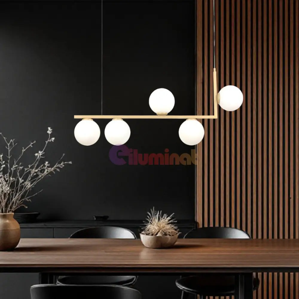 Lustra Abajur 5xG9 Nordic Glow - 8873-5 AURIU / ABAJUR Chandeliers