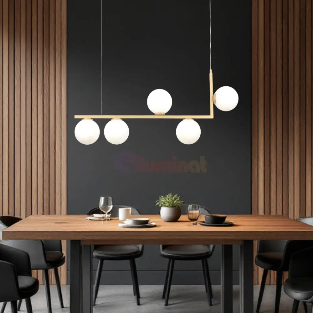 Lustra Abajur 5xG9 Nordic Glow - 8873-5 AURIU / ABAJUR Chandeliers