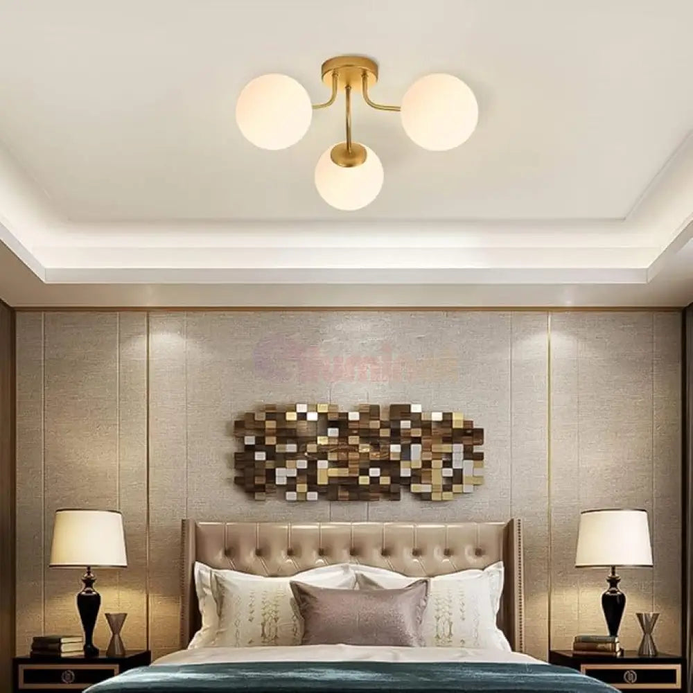 Lustra Abajur 5xE27 GOLD 7316-3 AURIE Chandeliers