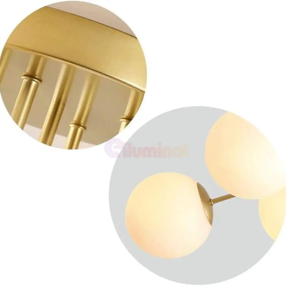 Lustra Abajur 5xE27 GOLD 7316-3 AURIE Chandeliers