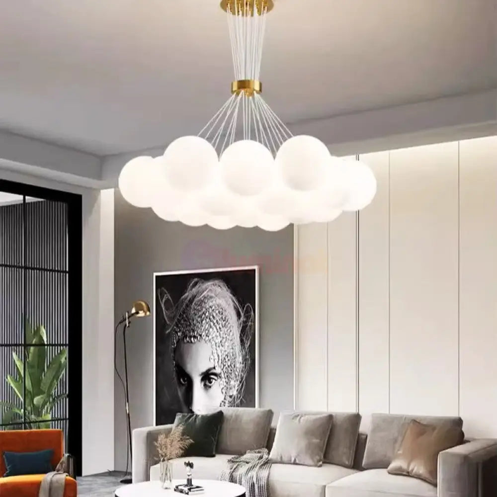 Lustra Abajur Mat Gold Bundle Chandeliers