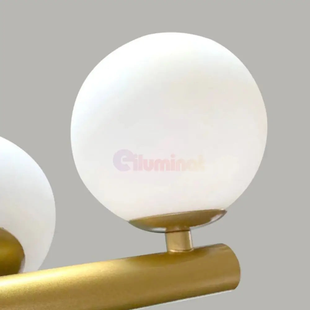 Lustra Abajur MAT GOLD Liniara DX332-9 AURIE / ABAJUR Chandeliers
