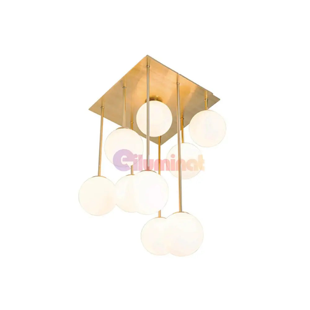 Lustra Abajur Mat Maxi Serelys GOLD 9XG9 AURIE / ABAJUR Chandeliers