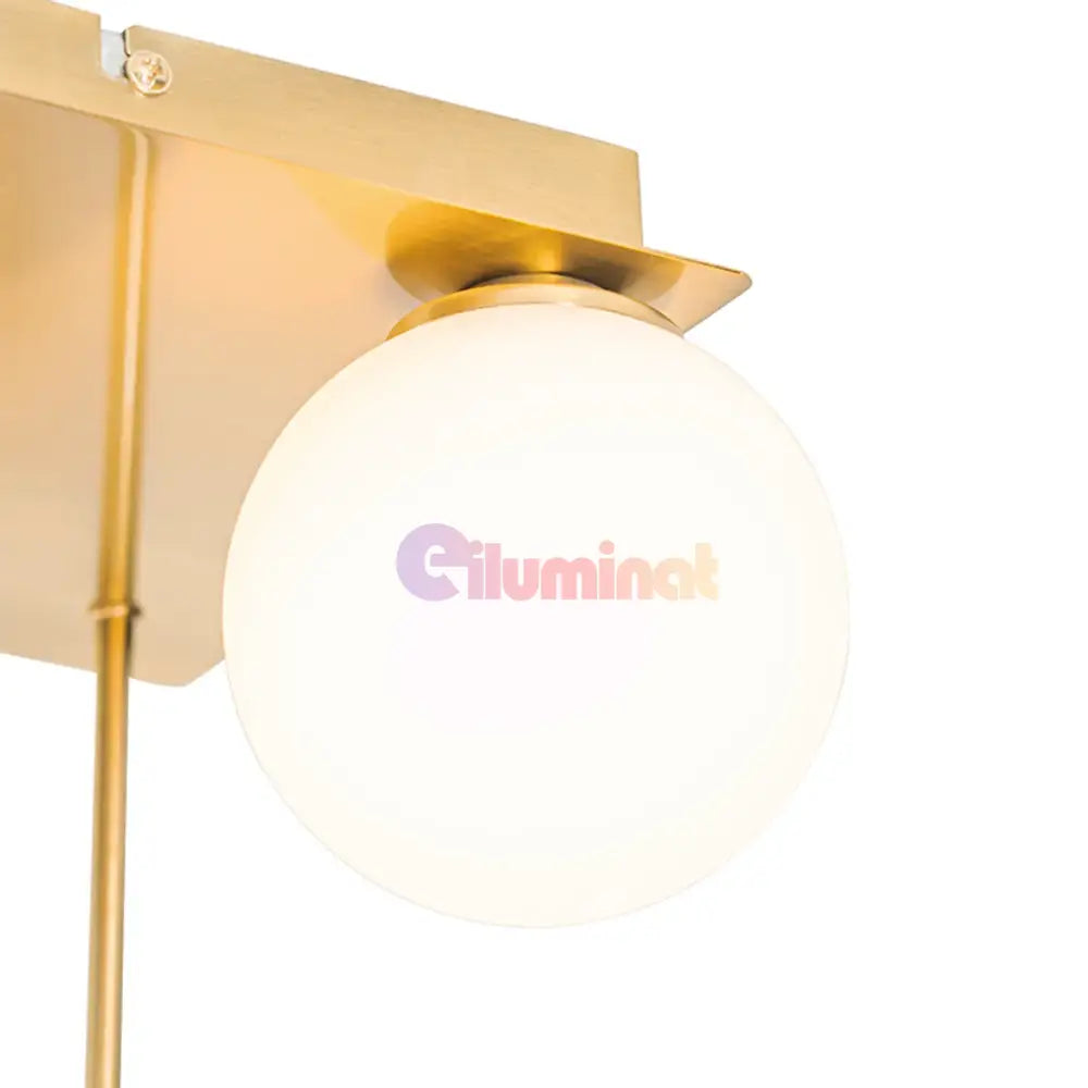 Lustra Abajur Mat Mini Serelys GOLD 5XG9 AURIE / ABAJUR Chandeliers